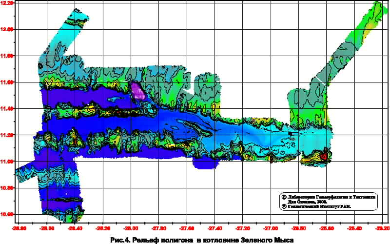 Polygon 1 after eXpress multibeam processing